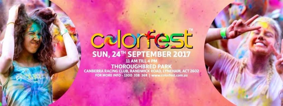 Colour Fest today in Canberra