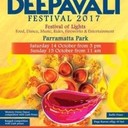 Diwali Celebrations in Sydney 2017-Diwali at Parramatta ParkHindu Council of Australia Presents, Dates: 14th October 2017 at 3:00pm & 15th October 2017 from 11amFood, Dance, Music, Children’s rides and Fireworks, Dance competition with Cash prizes,Contacts: Bhagwat – 0412076809 | Suresh – 0418440380 | Ashwani – 0403163002Bihar Jharkhand Sabha Diwali CelebrationsDate: 15th October 2017Venue: Bowmans Hall, 36 Campbells Street, BlacktownTime: 5pm to 9pmEntry: 2 Adults + 2 Kids – $40Request everyone to RSVP latest by 27th August for ease of event organizing.Request everyone to book your Oct.’2017 calendars.Please see account details below. When you have made the payment, could you please let us know by calling Subash at 0425255591Bank name: Commonwealth BankAccount Name: Bihar Jharkhand Sabha Members-Sydney IncorporatedBSB: 062-443Account # : 1108 0061South Sydney Diwali DhoomDate: Oct 13th , friday from 7 PM onwards. Festival of Lights.... Thanks.. Enjoy all.....