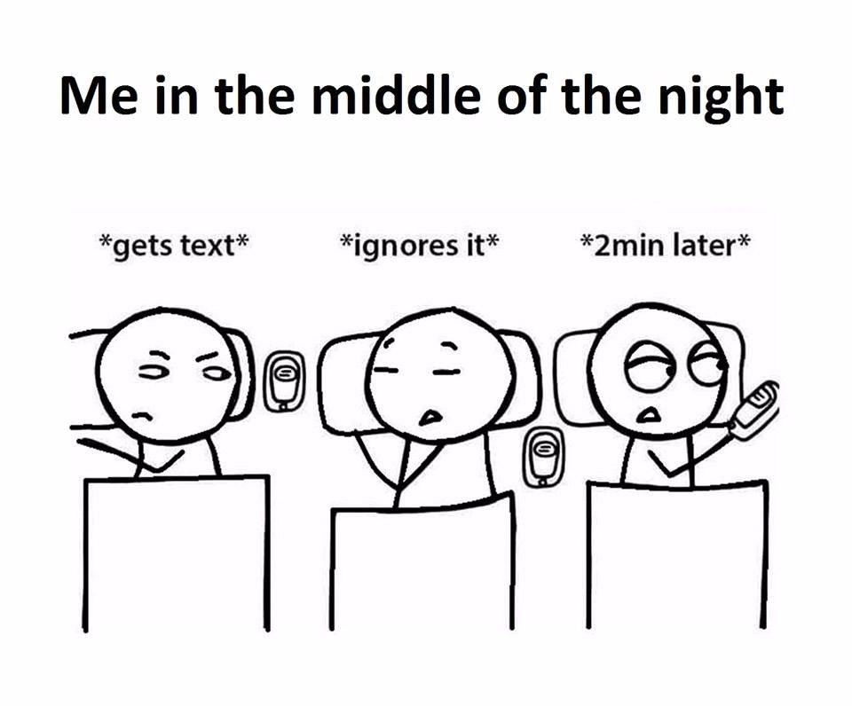 Find what young people do at Night times even though they are in deep sleep