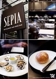 Sepia::<br /><br />https://www.sepiarestaurant.com.au/menu.html<br /><br />Due to the spontaneous nature of our menu we are not always able to accommodate all dietary restrictions and allergies. We require at least 24 hours notice for dietary requirements. We do not offer a vegan menu.<br /><br />TUESDAY TO THURSDAY DINNER AND FRIDAY LUNCH<br /><br />Dinner midweek and Friday lunch we offer a 5 course menu ($205pp) <br />and 9 course tasting menu ($230pp).<br /><br />FRIDAY AND SATURDAY DINNER<br /><br />On Friday and Saturday evenings we only offer a 9 course tasting menu ($230pp).