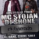 MC STOJAN | DJ SHONE - SYDNEYby Club Parada ConcertsDATE AND TIMESun., 24/12/2017, 9:00 pm –Mon., 25/12/2017, 4:00 am AEDTrLOCATIONPontoon Bar201 Sussex StreetSydney, NSW 2000Australia