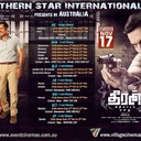 Movie name : Theeran Adhigaaram OndruLanguage : TamilDirected by : VinothProduced by : S. R. Prakashbabu, S. R. PrabhuStarring : Karthi, Rakul Preet SinghWritten by : VinothMusic by : GhibranCinematography : Sathyan SooryanEditing : ShivanandeeswaranBook tickets: http://villagecinemas.com.au/movies/theeran-adhigaram-ondru