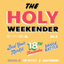 The Holy WeekenderHosted by Working Class Secret ServicesDESCRIPTIONWE ARE BACK FOR The Holy Weekender Curated By The Working Class Secret Services & MontanasaSupported By Coors Australia & Holy MolyTaking place right opposite Glenferrie Station in Hawthorn, this event is super easy to get to!Expect live music, live art, heaps of streetwear stalls, pizza, beers and a massive dance battle put together by the homies at Montanasa. After party KaraokeWinners will be taking home prizes from Alley Tunes records, Holy Moly, $300 CASH PRIZE!DATE AND TIMESat. 18 November 201710:00 am – 11:30 pm AEDTLOCATIONHoly Moly660A Glenferrie RoadHawthorn, VIC 3122AustraliaFor Free registrations please visit https://www.eventbrite.com.au/e/the-holy-weekender-2-tickets-38488301546?aff=es2#ticketsNote :Registrations are mandatory